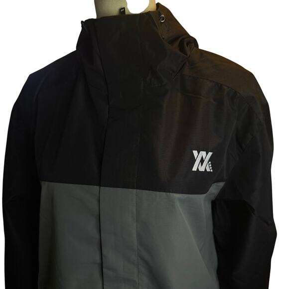 Dixxon Gray and Black Tech Windbreaker Jacket, Men's Size Large Tall, NWT - Picture 6 of 11